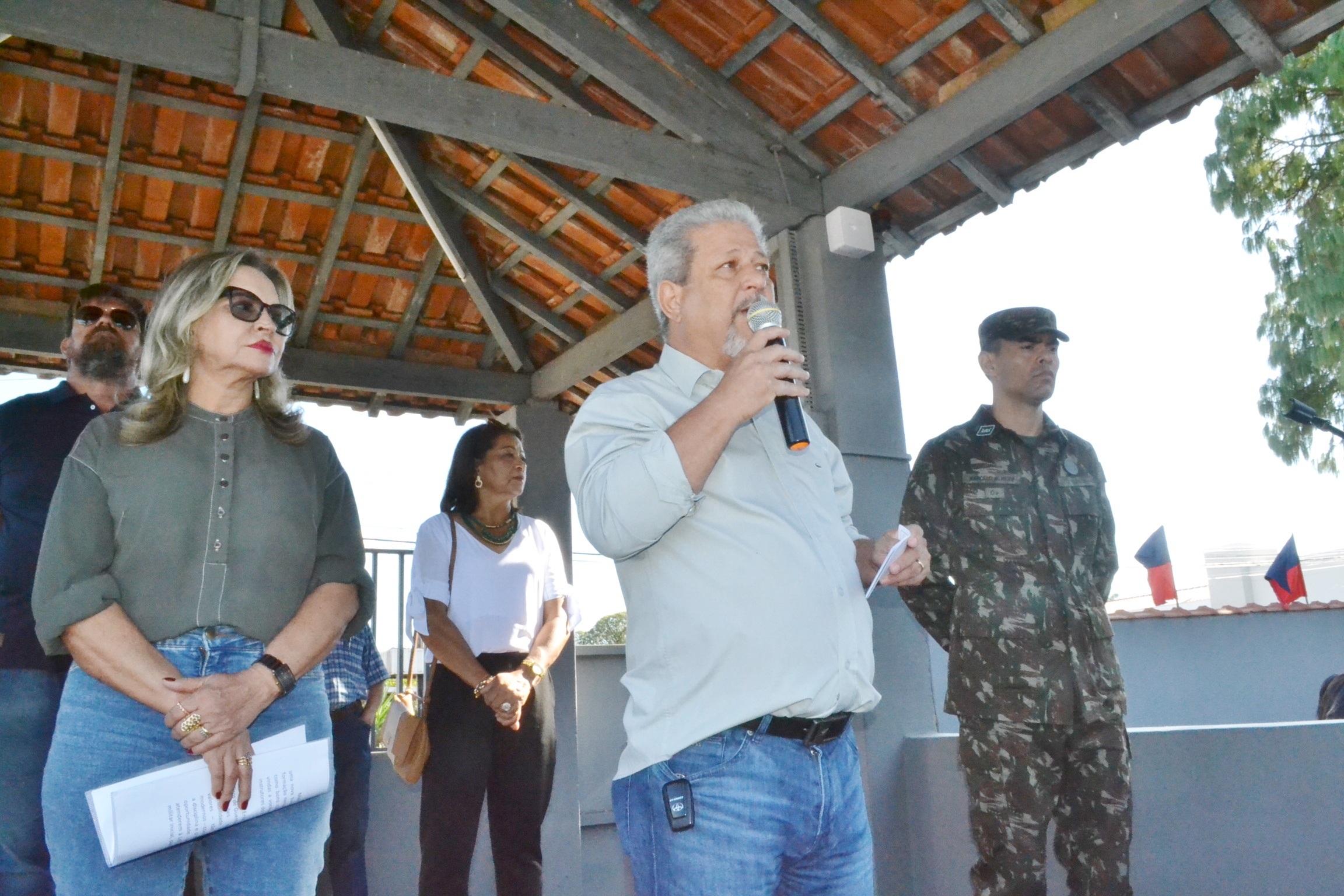 Câmara Municipal presente na cerimônia de matrícula dos novos Atiradores do Tiro de Guerra