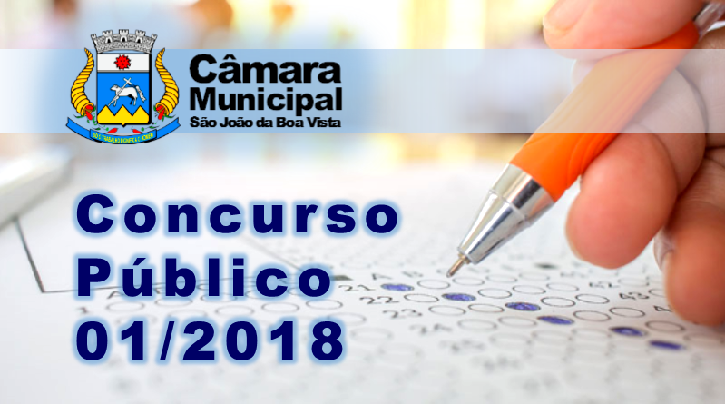 Concurso Público da Câmara de São João da Boa Vista recebe 1.264 inscrições para 3 vagas