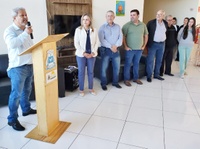 Presidente da Câmara Municipal e vereadores prestigiam a reabertura do Centro Dia do Idoso