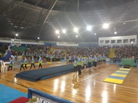 Presidente da Câmara prestigia o Festival Interno de Ginástica Artística