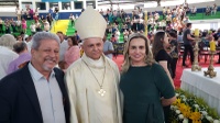 Presidente e vereadores participam da cerimônia de ordenação e posse do 7º bispo de São João da Boa Vista