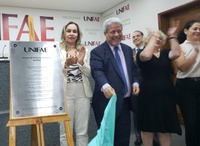 Presidente e vice prestigiam inauguração da Clínica de Práticas Jurídicas da Unifae