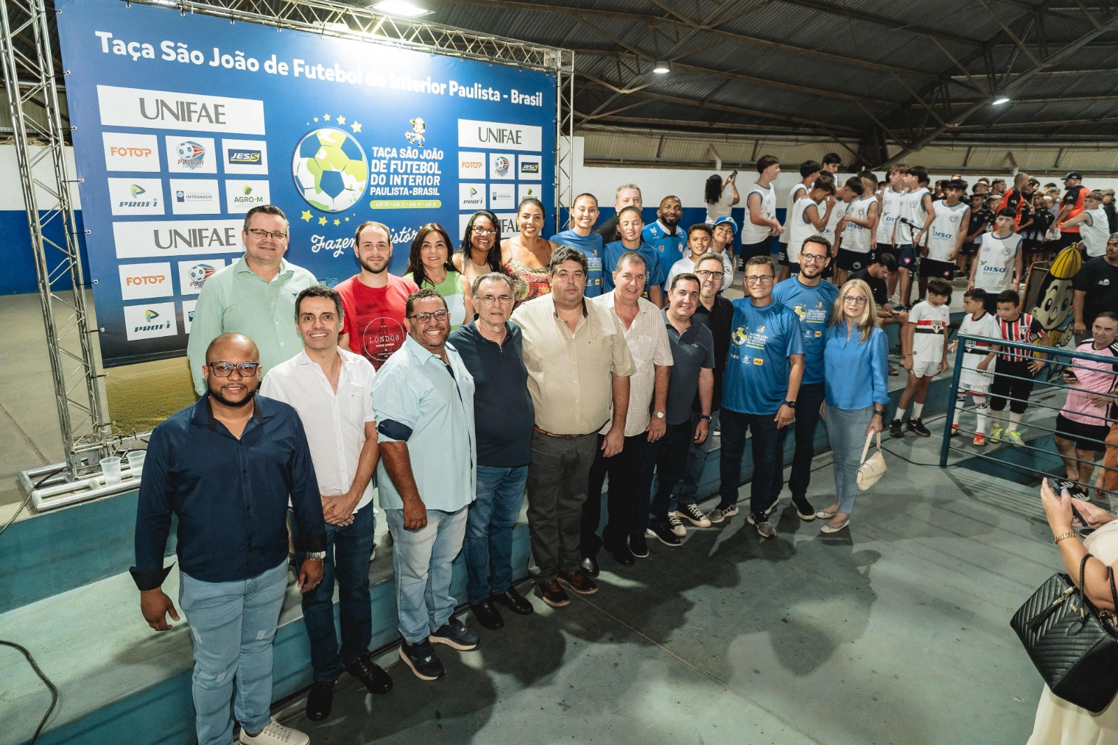 Vereadores prestigiam a abertura da 25ª Taça São João 